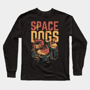 Space Dogs Long Sleeve T-Shirt